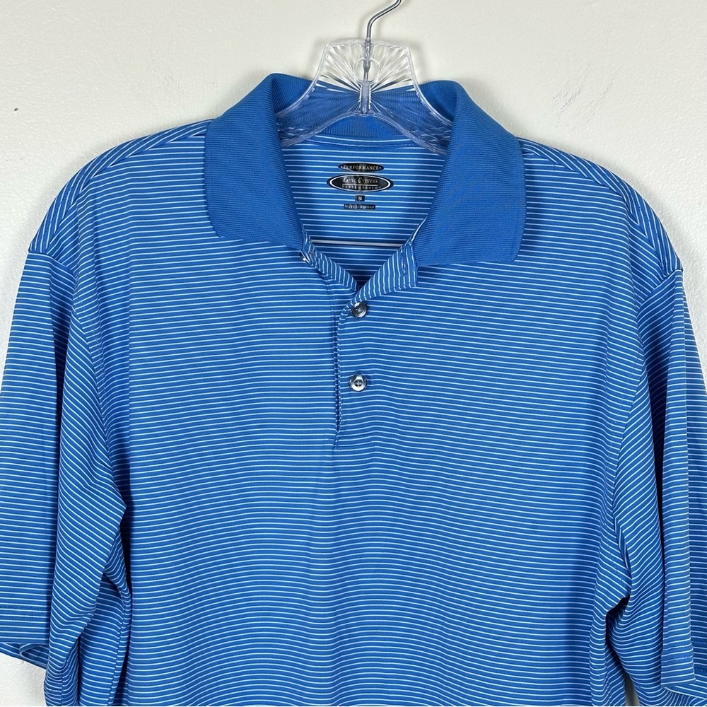 LONE CYPRESS Pebble Beach Performance Men’s Short Sleeve Polo Golf shirt, Size M